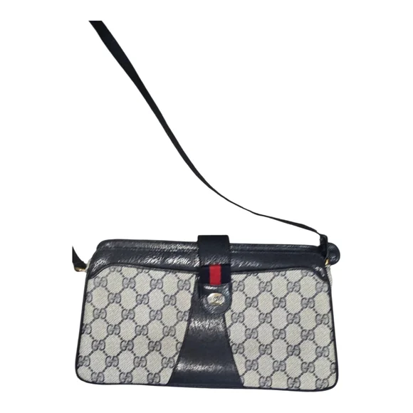 Gucci NAVY and Cream Crossbody Bag - Picture 8 of 17